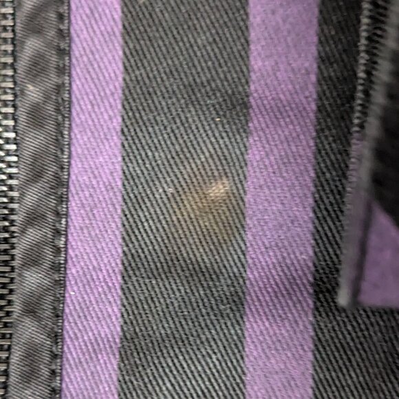 Awesome corset belt from lip service early 00's black and purple clown goth RARE - Picture 2 of 5